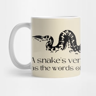 Wisdom of the Serpent Mug